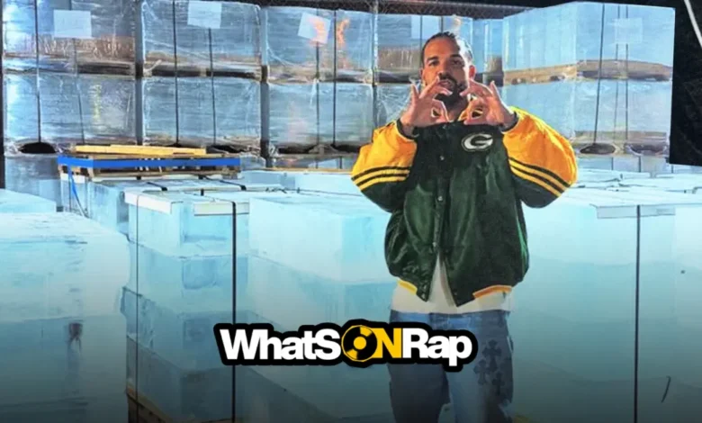 Drake ice sculpture melt timeline and Iceman release prediction.