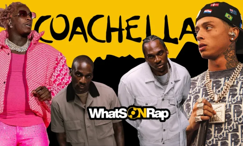 Rappers performing at Coachella 2026: Full lineup, shockingly thin hip-hop presence, and what it means for the culture.