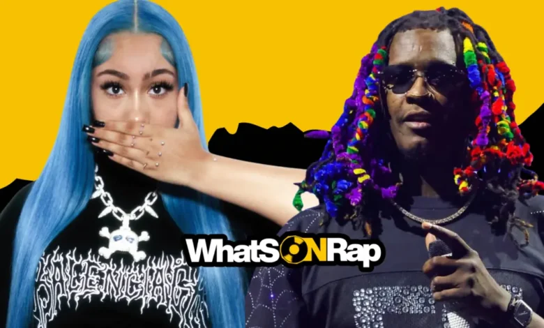 Young Thug shouts out North West during his Coachella Set in a surprising moment Young Thug shouts out North West during his Coachella Set in a surprising moment